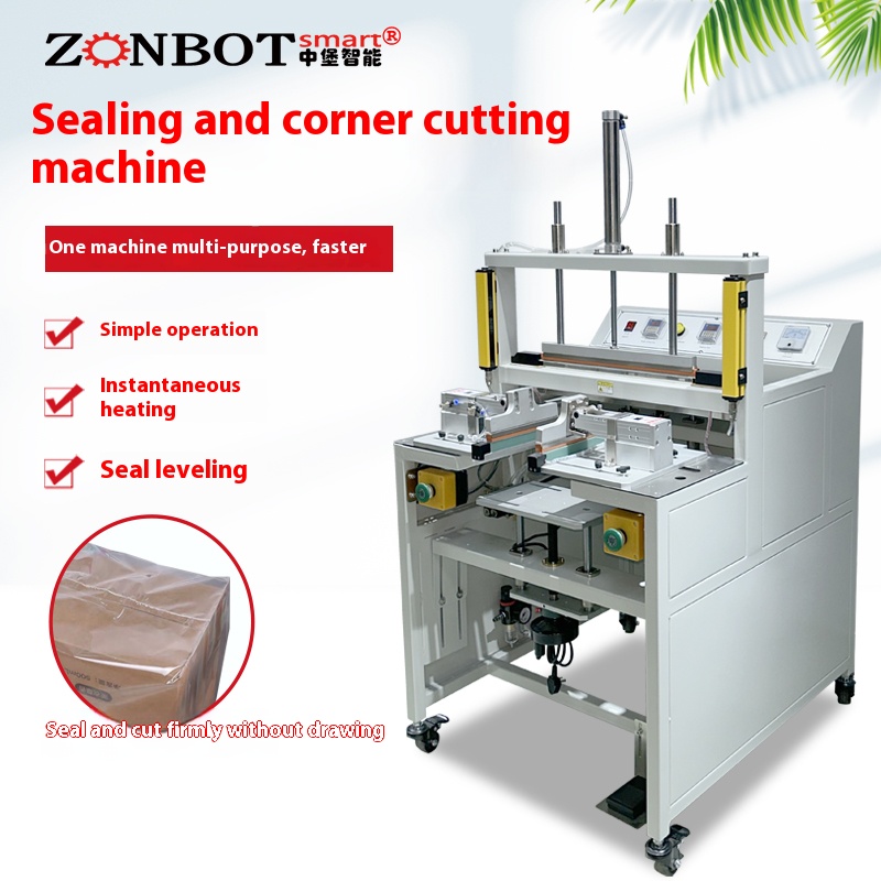 Pneumatic Sealing and Corner-Cutting Integrated Machine